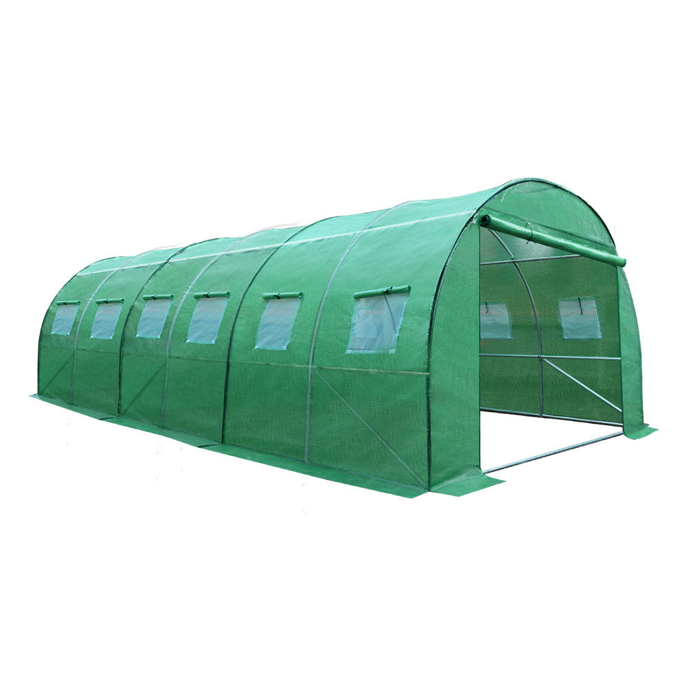 Greenfingers Greenhouse 6MX3M Garden Shed Green House Storage Tunnel Plant Grow